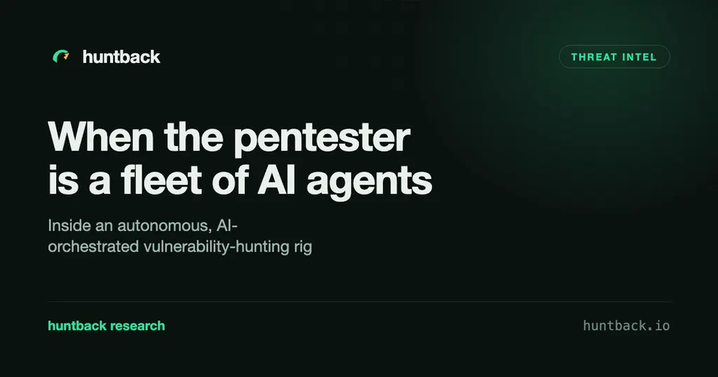 When the pentester is a fleet of AI agents: inside an autonomous vuln-hunting