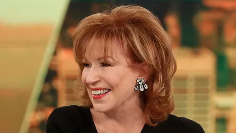 Shock moment Joy Behar kisses married The View guest on the lips on live TV… and his wife's reaction is revealed