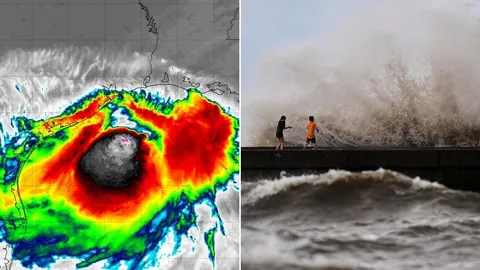 Urgent evacuation warnings as Tropical Storm Bertha makes second landfall on US coast TODAY