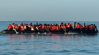 Burnham's mega-dinghy: Biggest ever migrant boat carrying 165 crosses Channel days after he became PM - yet he STILL stays silent on immigration