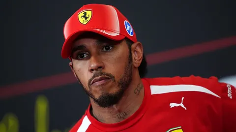 Frustrated Lewis Hamilton is handed a three-place grid penalty in another blow to Ferrari star after he had pole position snatched away by British rival Lando Norris