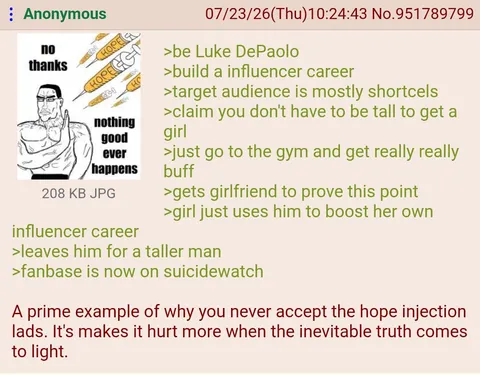 Greentext Stories - No hope only doom. | /r/Greentext