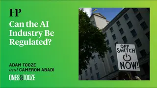 Adam Tooze on AI Regulation [video]