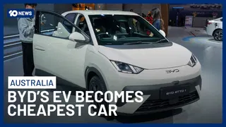 BYD Slashes Price of Electric Car and Becomes Cheapest in Australia [video]
