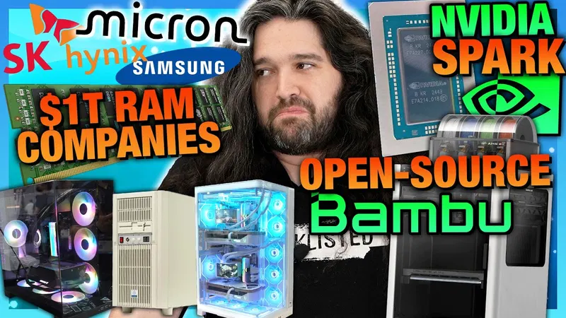 HW News - DRAM Companies Hit Trillions of Dollars, Bambu Open Source, NVIDIA Spark Concerns