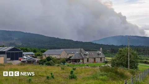 Police declare 'major incident' as weather change increases Cairngorms wildfire risk