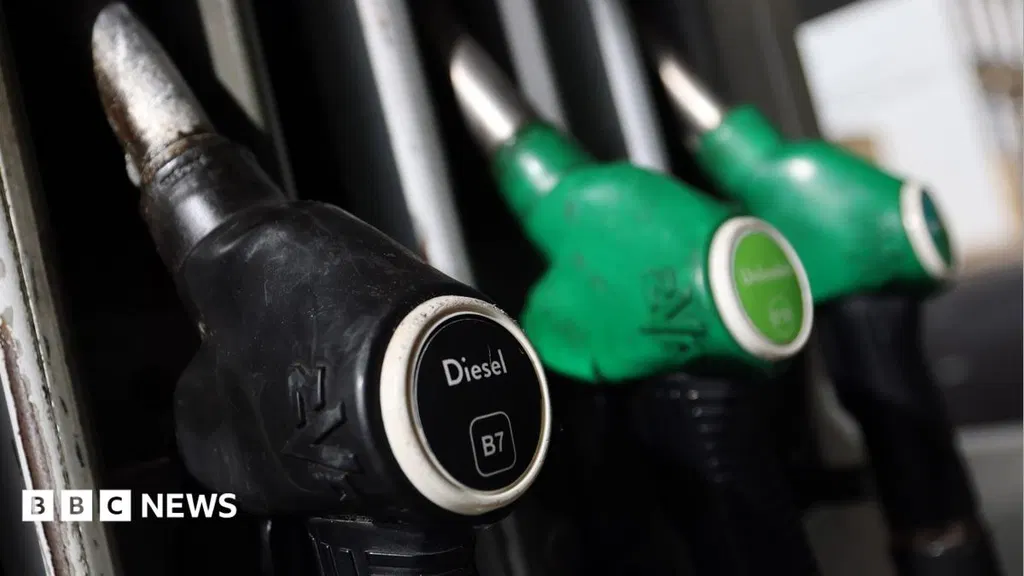 Diesel prices in NI at highest level since Iran war began