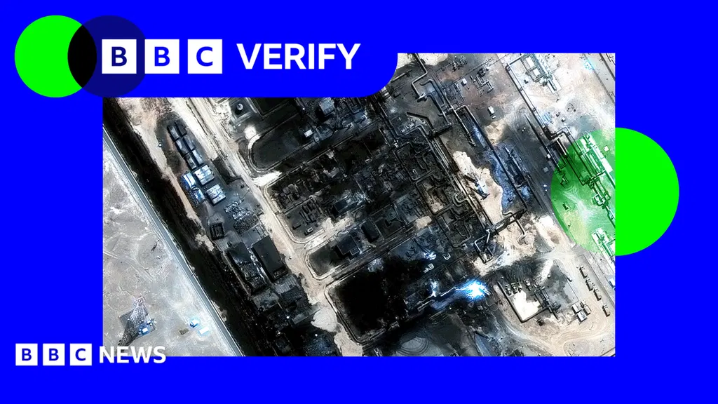 Satellite image reveals major damage that shut crucial oil pipeline
