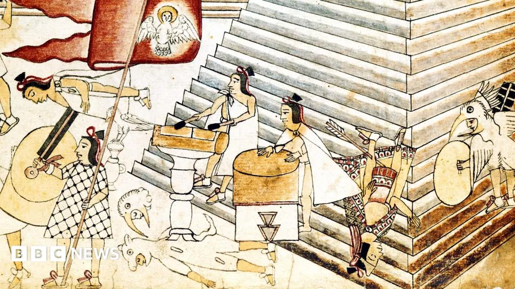 Aztec document goes on display in Mexico after 186 years abroad