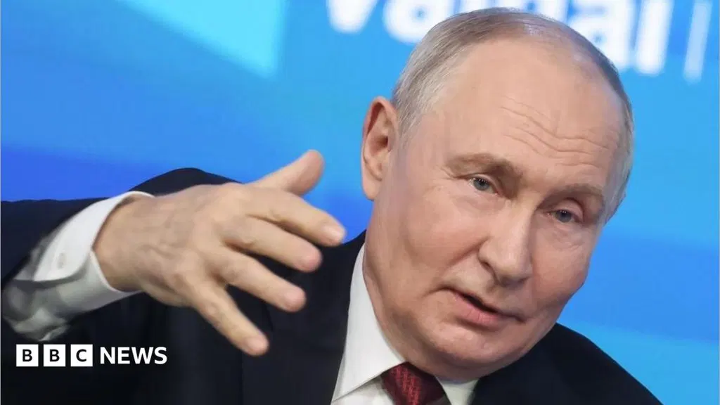 Putin warns West that Russia is ready to use every weapon to protect Kaliningrad