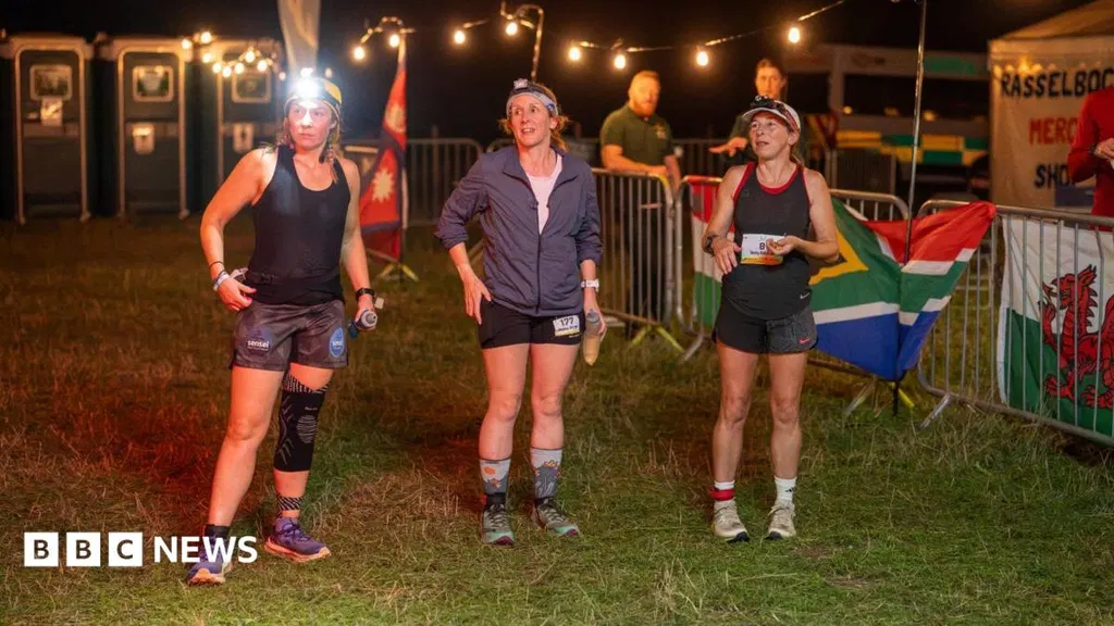 Trio bag ultra-marathon's first women-only UK podium