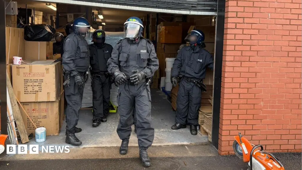 Police arrest 36 in raids on Vietnamese crime gangs linked to human trafficking