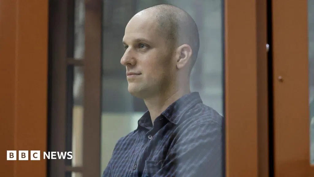 Watch: US journalist Evan Gershkovich describes being detained by Russian agents