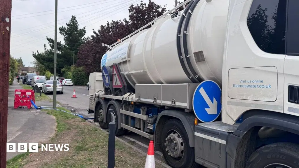 Burst water main hits homes and closes schools in parts of Surrey and London