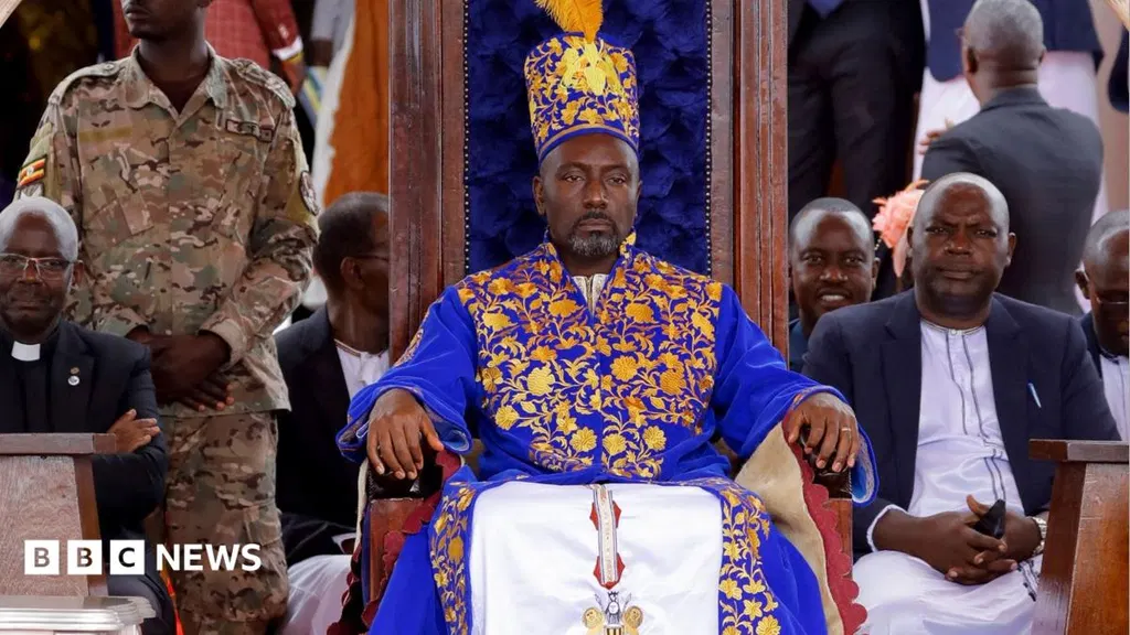 The journalist who became king in Uganda