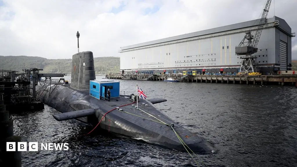 Faslane dry docks and research ship to be built in UK, says chancellor