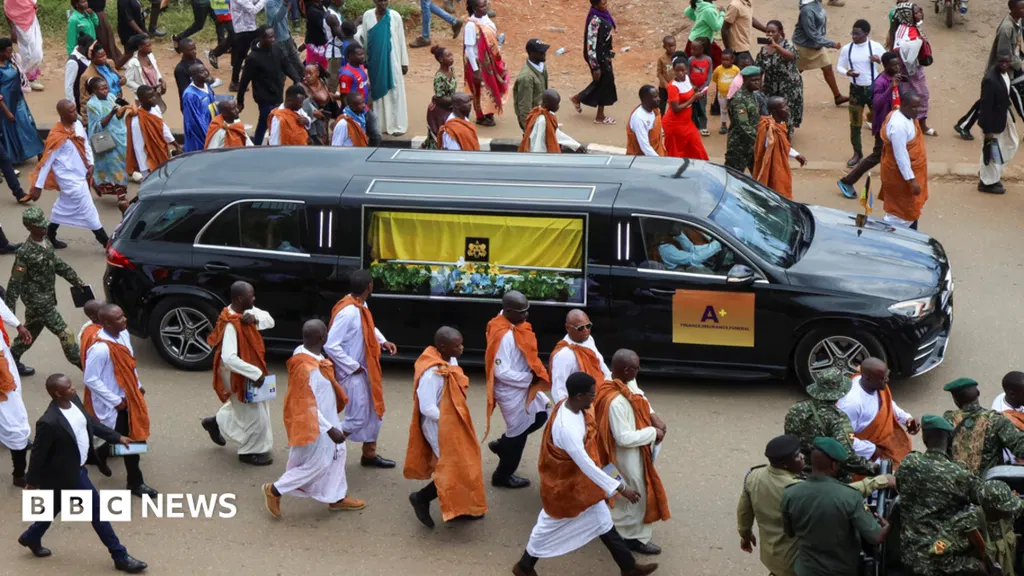Uganda's King Oyo buried amid calls for unity over his successor