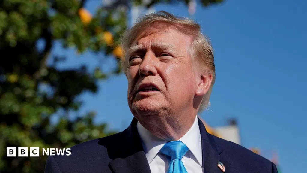 Trump says 'threat' led US to pull bombers from RAF Fairford