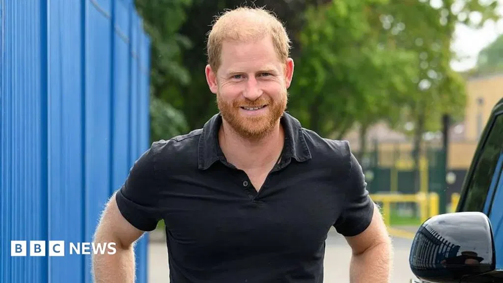 Prince Harry says it is 'great' to be back in Britain after six years in US