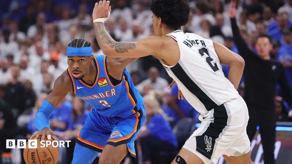 Gilgeous-Alexander stars as Thunder overcome Spurs
