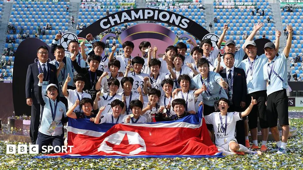 North Korean side win in South Korea to become Asian champions