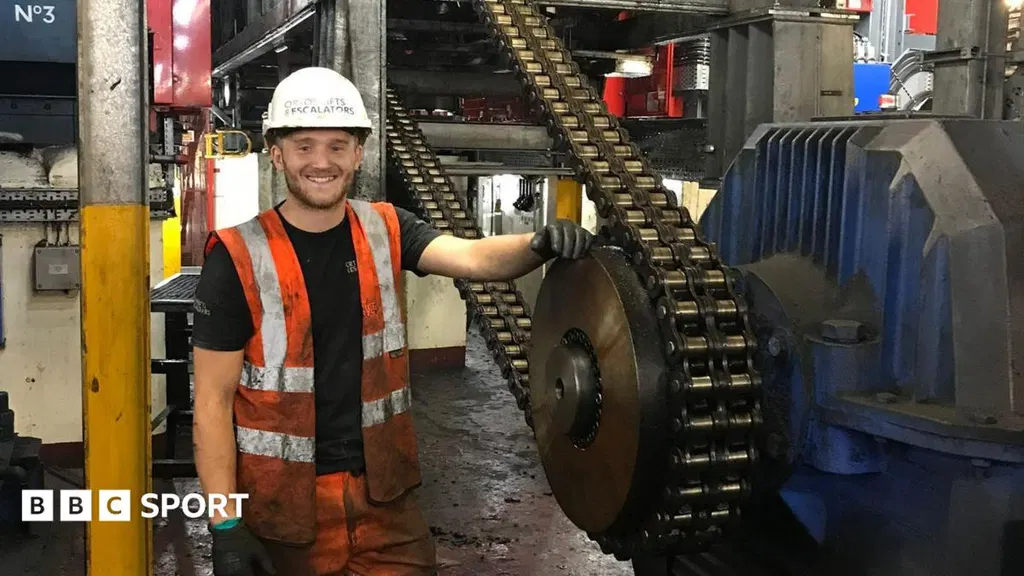 The engineer missing his shift at Wembley... to play there instead