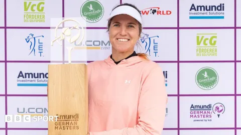 Golfer given 1% chance of survival wins maiden title