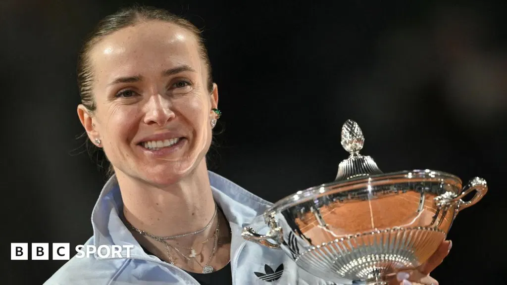 Svitolina upsets Gauff to win Italian Open thriller