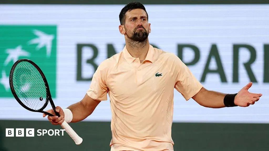 Rusty Djokovic beats Mpetshi Perricard in four sets