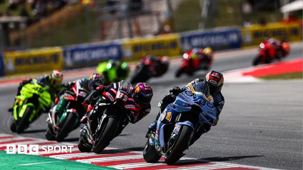Riders hospitalised after high-speed MotoGP crashes