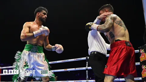 Azim signals world-title intent with stoppage win