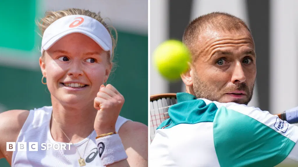 Dart wins in first round of French Open qualifying but Evans out