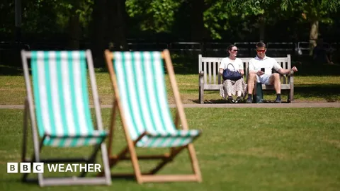 Hottest day of year so far as temperatures soar on bank holiday weekend