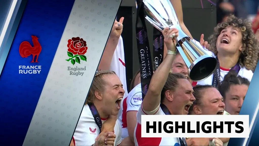 Defiant England beat France to win eighth consecutive Grand Slam