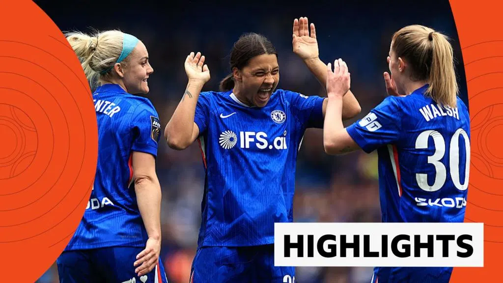Kerr equals record in final game as Chelsea beat Man Utd