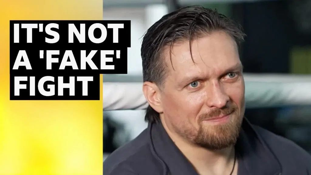 'Not a fake fight' - Usyk on Verhoeven & helping Joshua