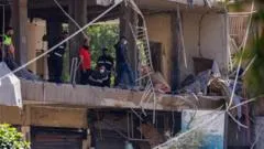 Lebanon says three killed in Israeli strike on Beirut suburb
