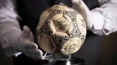 Maradona's 'Hand of God' ball sells for £2.5m