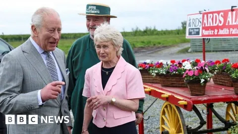 King Charles visiting garden allotment on final day of NI trip