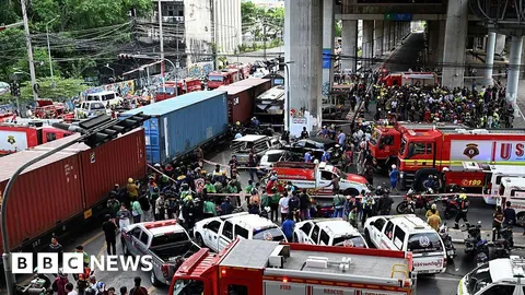 Driver of crashed train tested positive for drugs, Thai police say