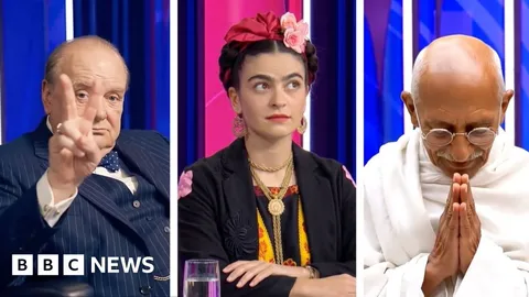 AI versions of Churchill, Kahlo and Gandhi on Question Time