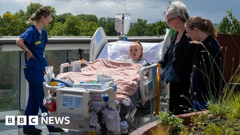 'I forgot what it feels like to be outside' – First rooftop intensive care ward opens