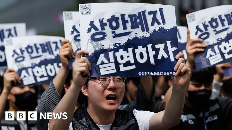 Samsung strike on hold as workers push for AI bonus