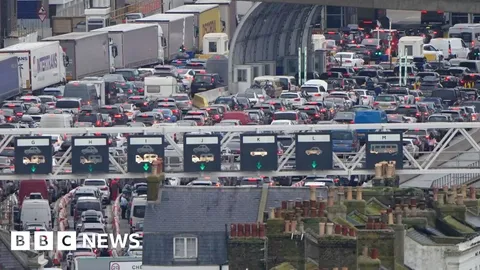 Prepare for half term queues at Dover due to EU border process, port says