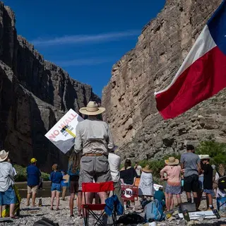 Big Bend border wall construction paused by Trump administration