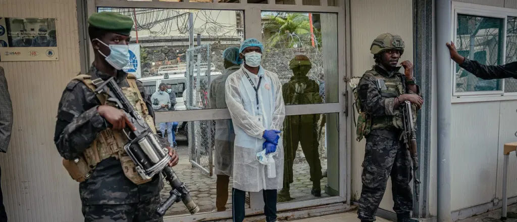 Congo Crowd Sets Ebola Hospital Tents Ablaze At Epicenter Of Outbreak