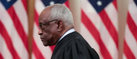 Justice Thomas Baffled SCOTUS Won’t Hear Case Against Blue States Handing Truck Licenses To Illegals Like Candy