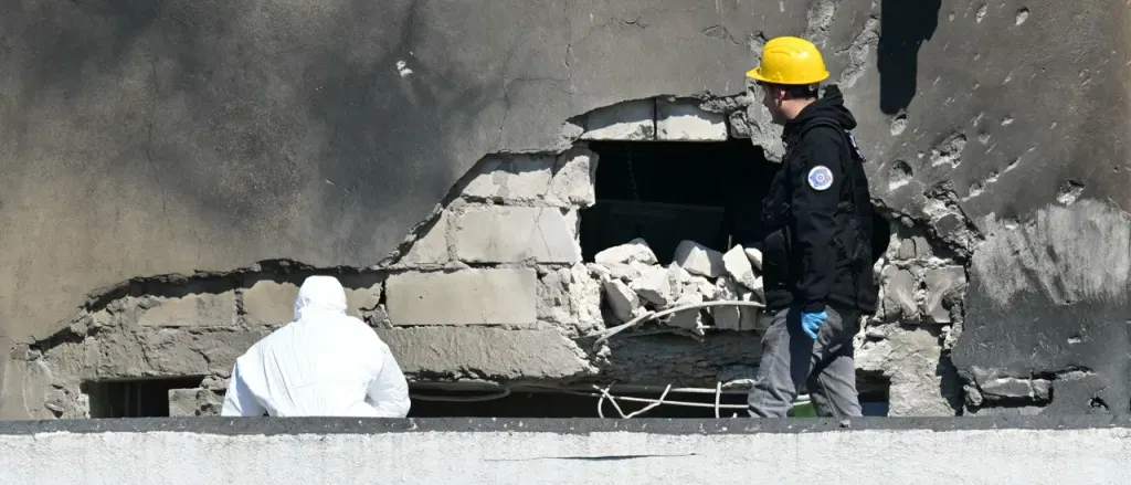 Russian Drone Hits Apartment Building In NATO Member Country