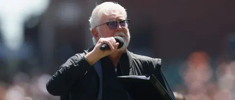 ‘In For Rude Awakening’: Mike Krukow Has Hissy Fit After Giants Players Write Bible Verses On Pride Night Hats