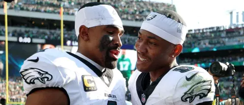 Eagles’ Jalen Hurts, DeVonta Smith Share Their Country Roots At Wedding In Viral Line Dance Video